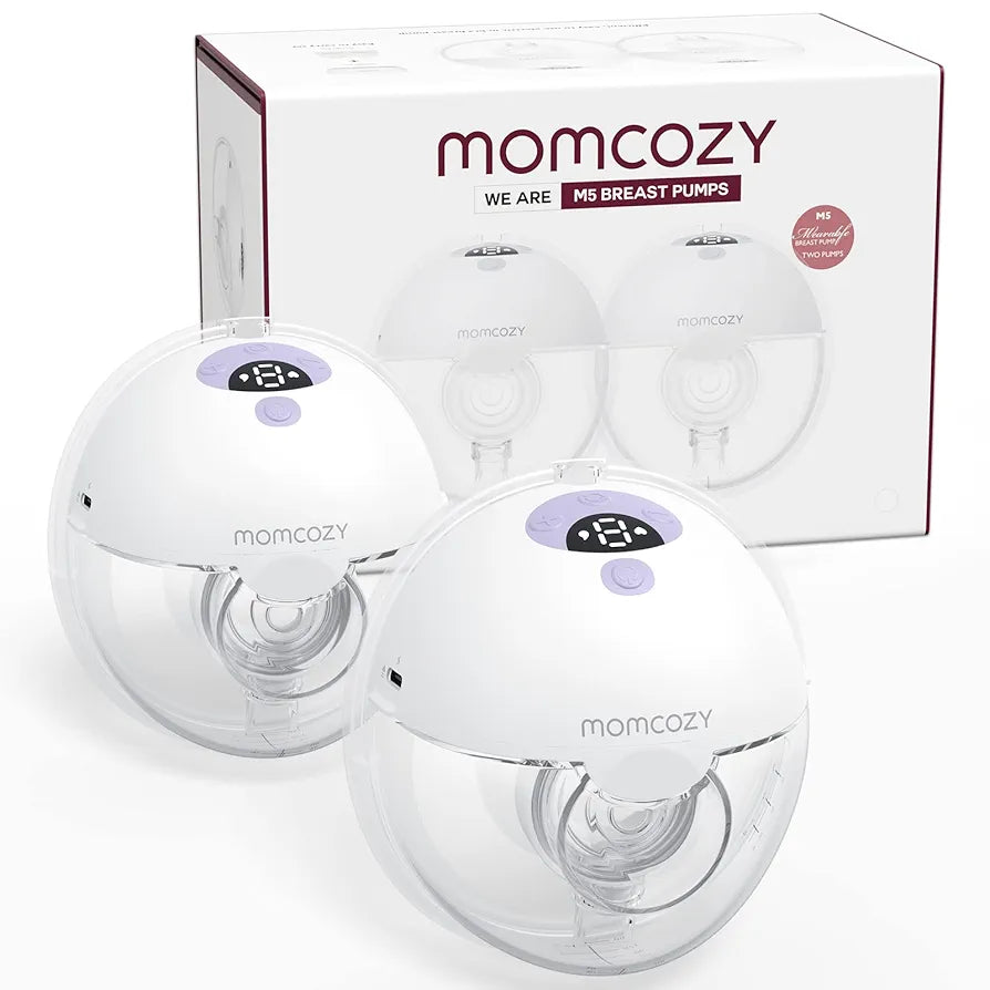 Momcozy-Extractor de manos libres doble M5