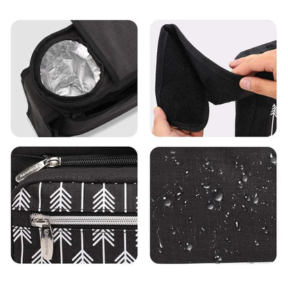 Lekebaby- Organizador de cochecito con portavasos aislado