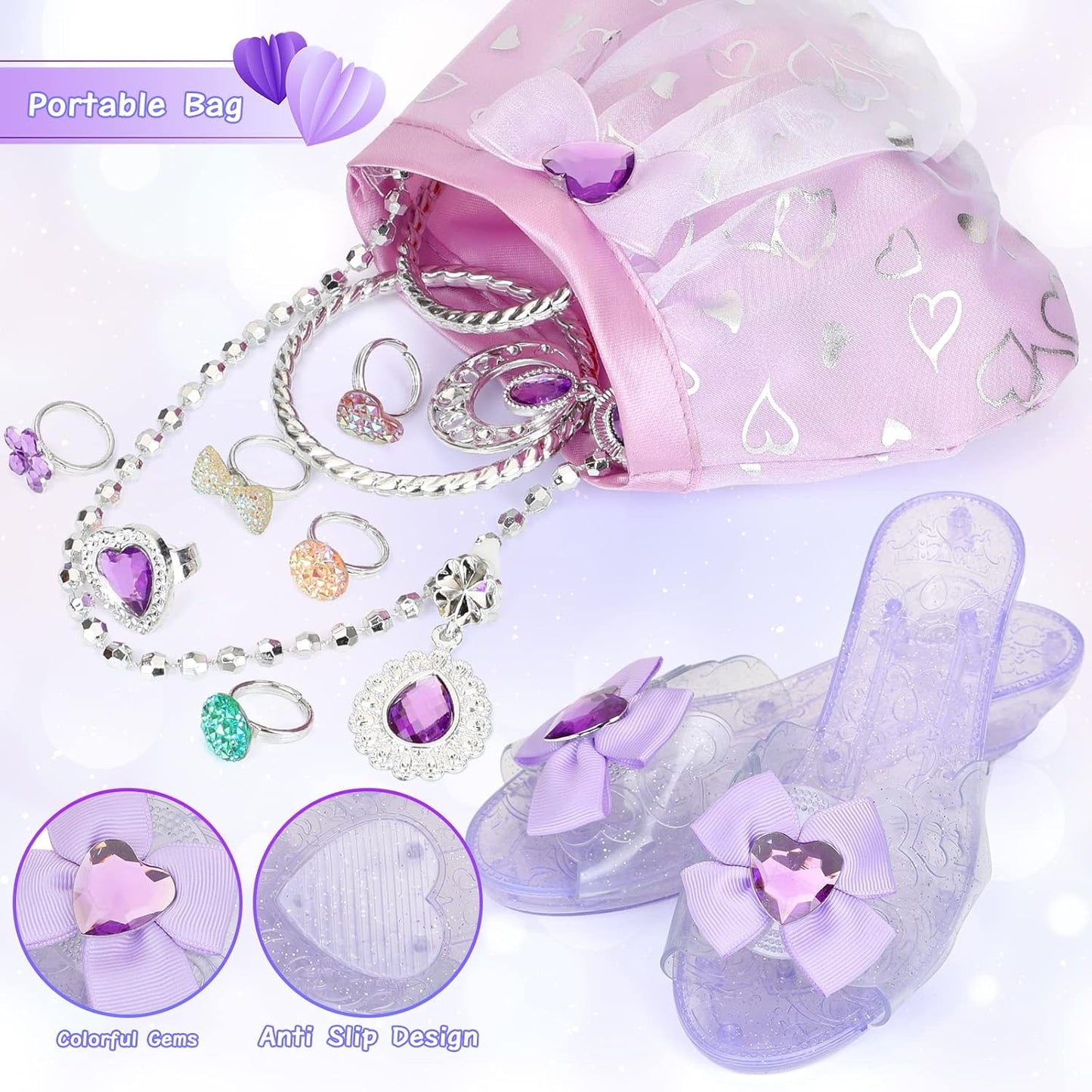 Juego de simulación de accesorios de joyería