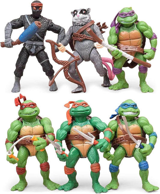 Figuras de acción de tortugas de 4.7 pulgadas