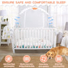 Mosquitero de malla suave plegable para cuna