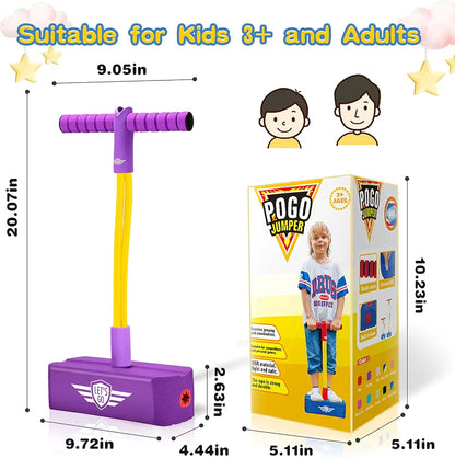 Toyzey- Juguete saltarín para niños y niñas de 3 a 12 años