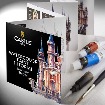 Set de 24 tubos de acuarela de 12 ml de Castle Art Supplies