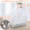Mosquitero de malla suave plegable para cuna