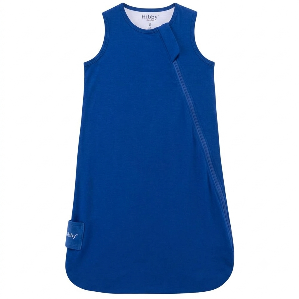 Hibby Bamboo- Saco para dormir de bebé, 0.5TOG, 6-18 meses, 80 cm