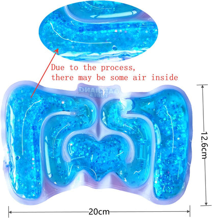 Paquete de 2 juguetes sensoriales de tubo blando para la ansiedad