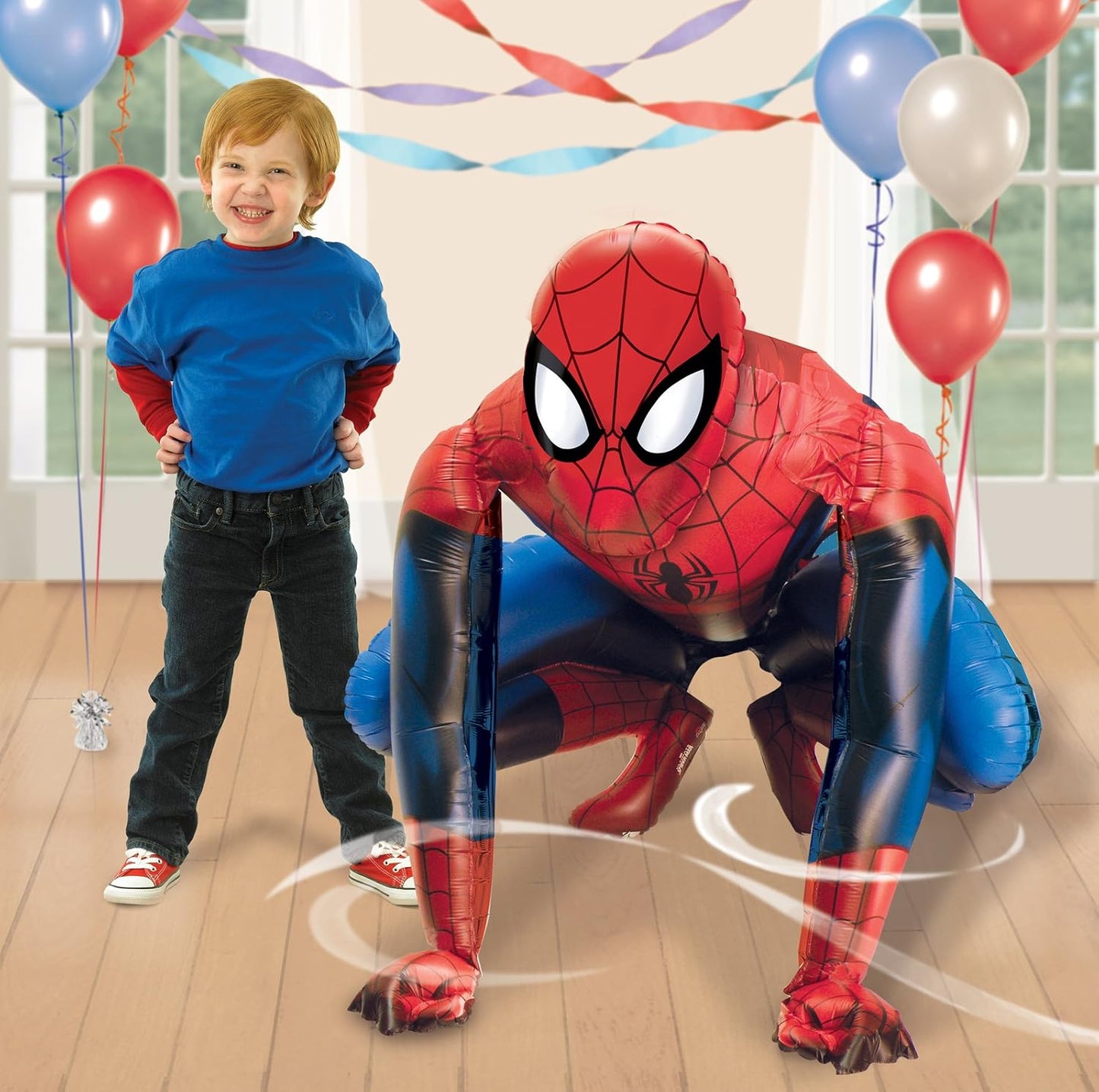 Globo Spiderman de gran tamaño 4D