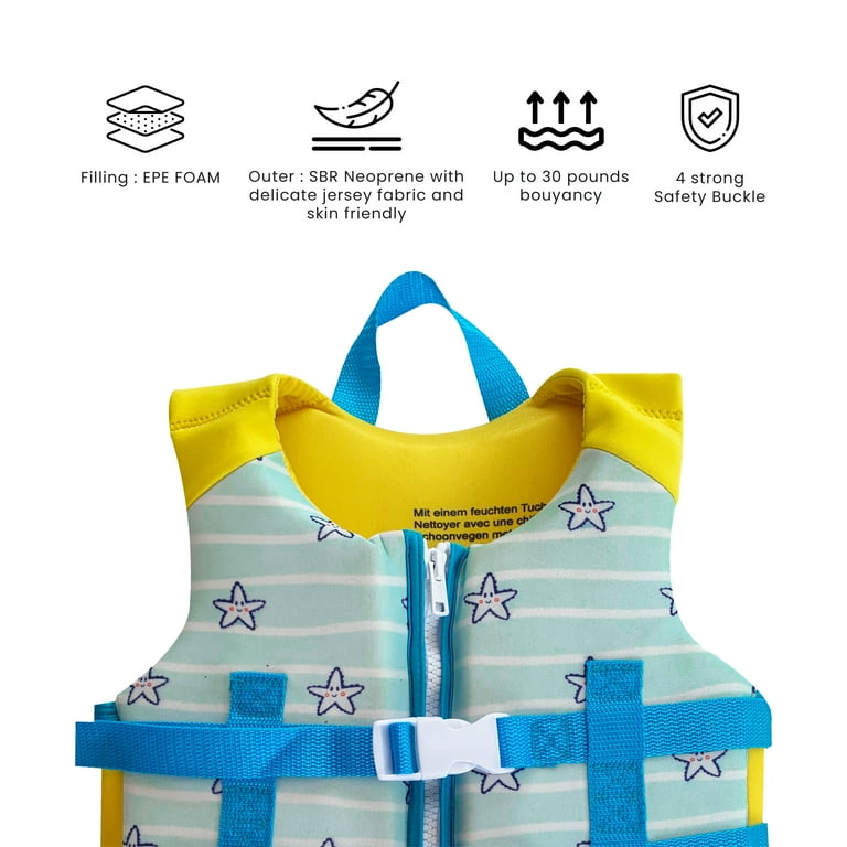 Chaleco salvavidas infantil Soak, 19-30 kg