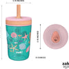 Zak-Juego de vasos 15oz, marino, 2 pzs