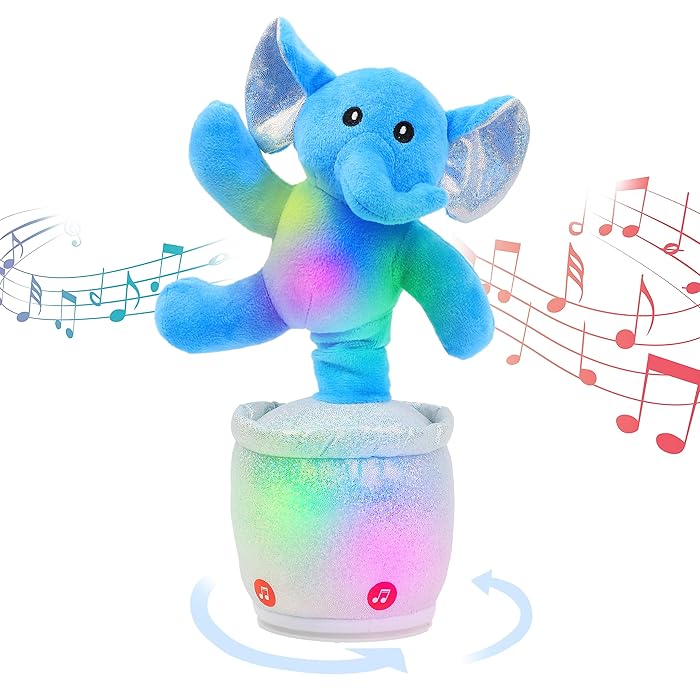 Hopearl- Elefante musical con movimiento