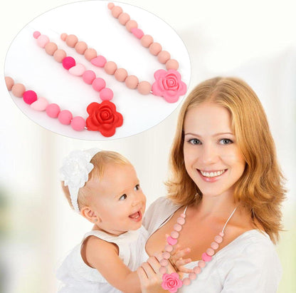 2 collares de lactancia materna – Collar sensorial de silicona