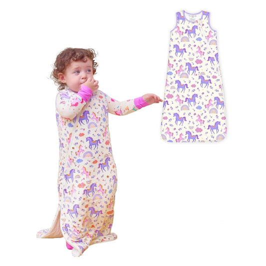 Saco de dormir de rayón hecho de viscosa de bambú, 0.5 TOG, 6-18 m