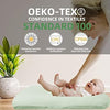 ZonLi - Tumbona para recién nacidos, funda de nido para bebés de 0 a 12 meses, muselina verde menta