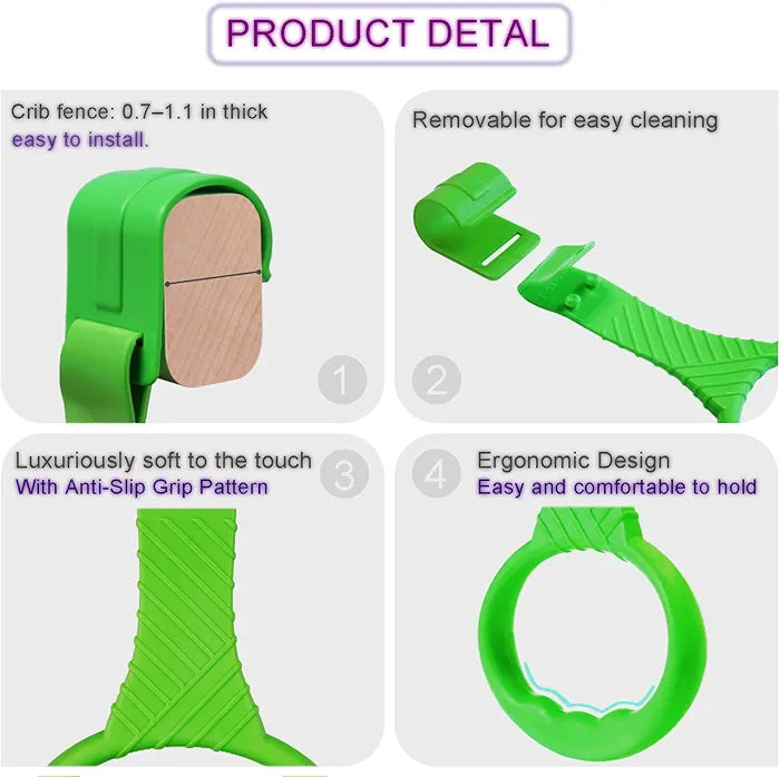 Anillos de plástico para playpen o cuna