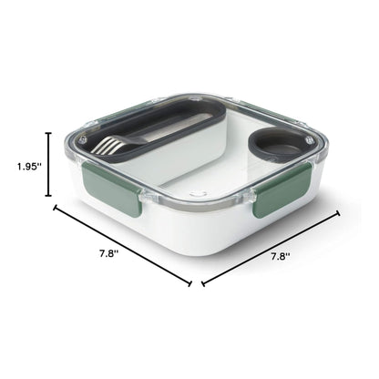 BLACK + BLUM- Caja Bento Estilo Compartimento Para Alimentos