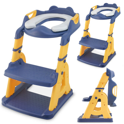 Bambinao-Escalera para wc Azul y Amarillo