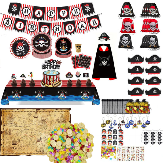 Gran paquete de fiesta pirata
