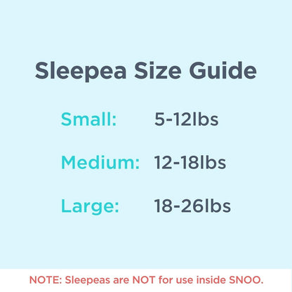 Happiest Baby Sleepea- Manta de arrullo para bebé, diseño estrellas de carbón, talla M