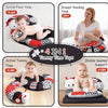 Alfombra de tiempo abdominal 4 en 1 y almohada de soporte sentado