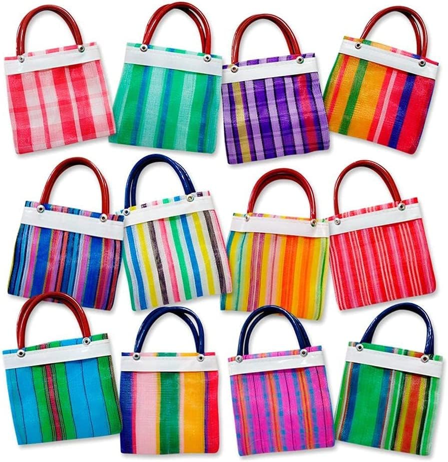 Bolsa de Mercado para Dulces, tamaño mini (12cm), 24 uds