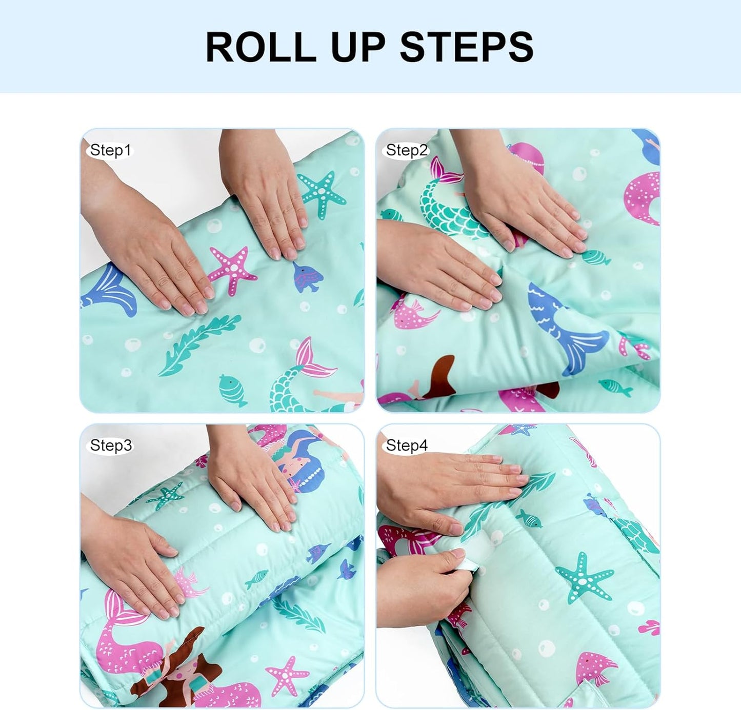 david's kids- Set de alfombrilla para siesta infantil