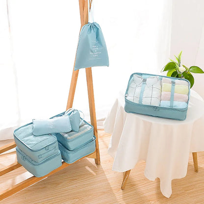 Bolsas de almacenamiento de panel de malla, 8 piezas