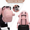 LOVEVOOK- Mochila para pañales, Rosa