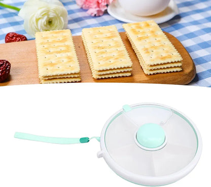 Bandeja para snacks giratoria