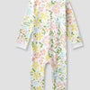 Pijama floral, talla 3-6meses