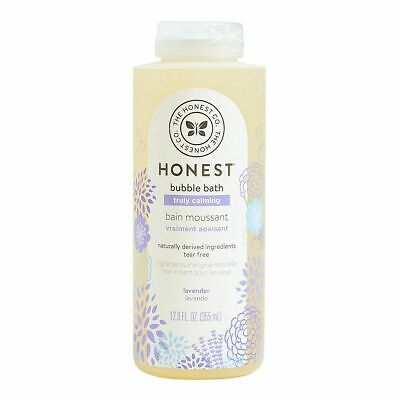 The Honest Company- Baño de burbujas, lavanda verdaderamente calmante, 12,0 fl oz (1 botella)