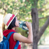 Bcslvoct- Botella de agua para niños, 27 Oz halloween
