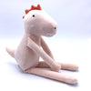 Pillowfort- Cojín de dinosaurio Buddy rosa con cobija