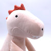 Pillowfort- Cojín de dinosaurio Buddy rosa con cobija