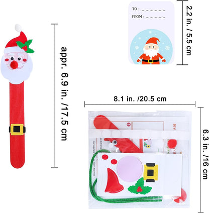 Kit de 24 adornos navideños con palitos Winlyn